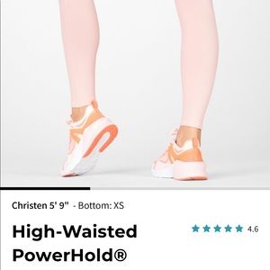 Fabletics high-waisted powerhold legging (NWT)
